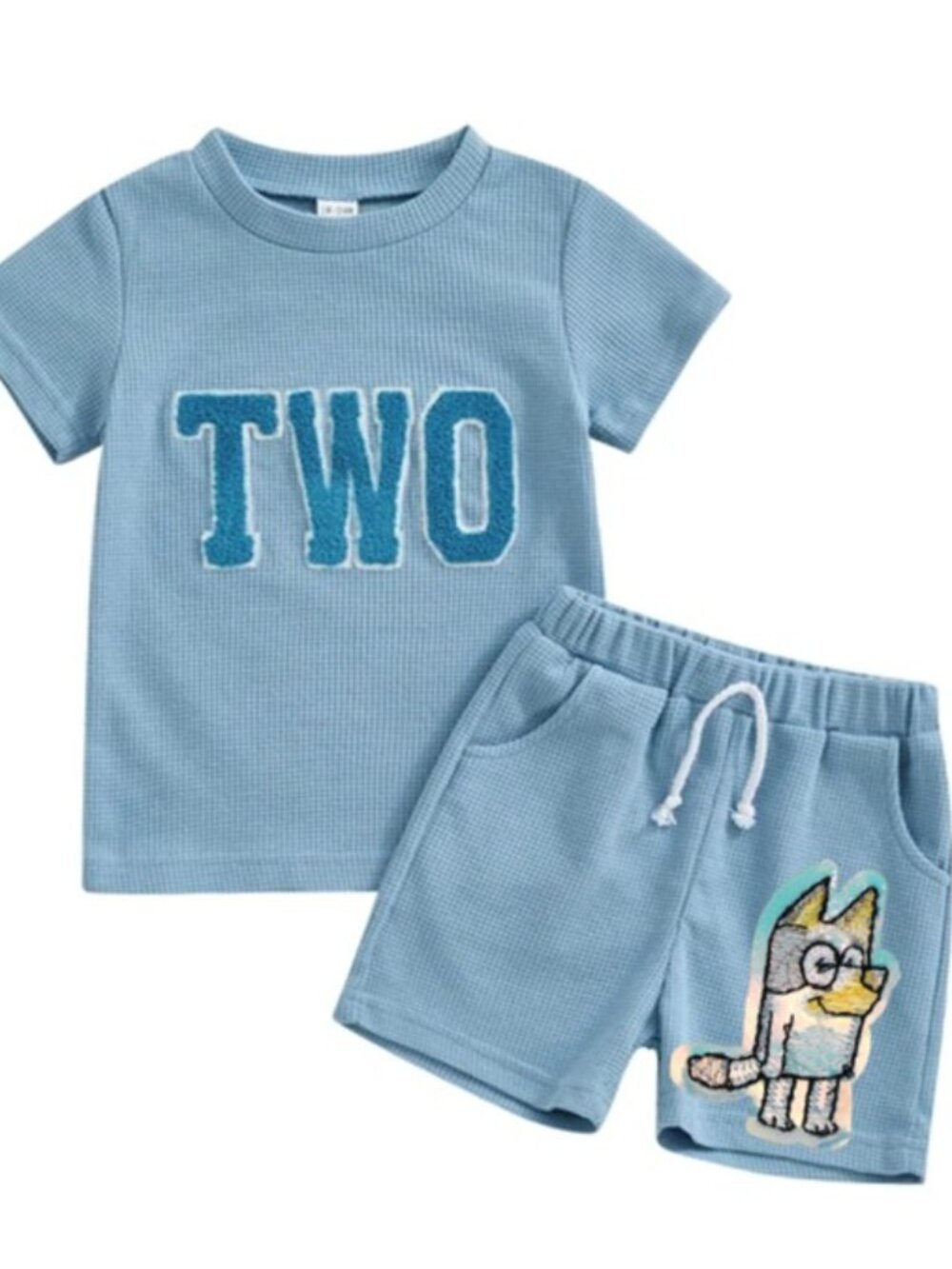 Bluey boy clothes Bluey Second Birthday Bluey Outfit Bingo Clothes Shirt Shorts